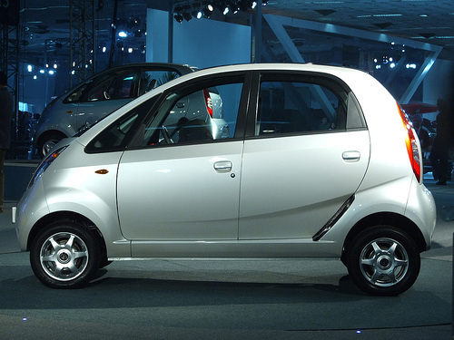 Tata Nano Side Profile